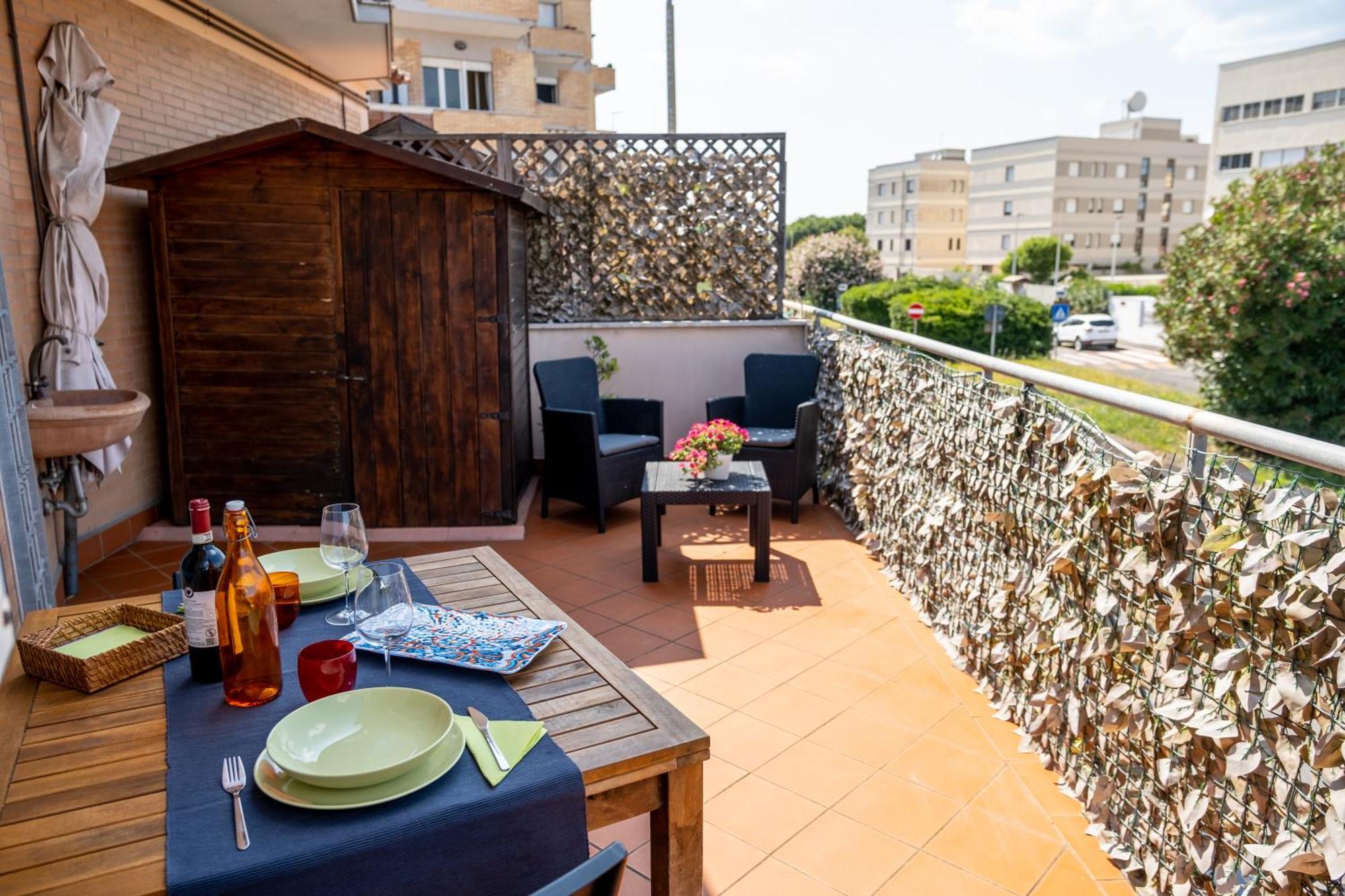 Fiumicino Business&Vacation Apt Wifi 외부 사진